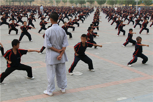 孩子学习少林功夫后的改变-嵩山少林寺武术学校